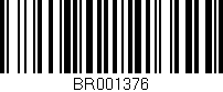 Código de barras (EAN, GTIN, SKU, ISBN): 'BR001376'