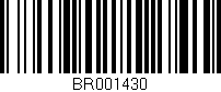 Código de barras (EAN, GTIN, SKU, ISBN): 'BR001430'