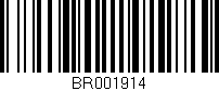 Código de barras (EAN, GTIN, SKU, ISBN): 'BR001914'
