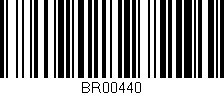 Código de barras (EAN, GTIN, SKU, ISBN): 'BR00440'