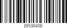 Código de barras (EAN, GTIN, SKU, ISBN): 'BR08406'