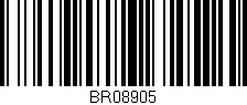 Código de barras (EAN, GTIN, SKU, ISBN): 'BR08905'
