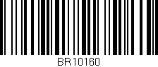 Código de barras (EAN, GTIN, SKU, ISBN): 'BR10160'
