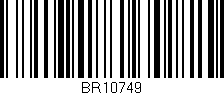 Código de barras (EAN, GTIN, SKU, ISBN): 'BR10749'