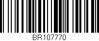 Código de barras (EAN, GTIN, SKU, ISBN): 'BR107770'