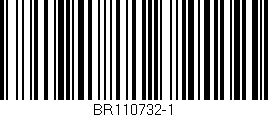 Código de barras (EAN, GTIN, SKU, ISBN): 'BR110732-1'