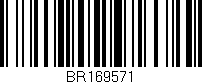 Código de barras (EAN, GTIN, SKU, ISBN): 'BR169571'