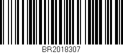 Código de barras (EAN, GTIN, SKU, ISBN): 'BR2018307'