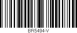 Código de barras (EAN, GTIN, SKU, ISBN): 'BR5494-V'