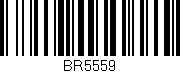 Código de barras (EAN, GTIN, SKU, ISBN): 'BR5559'