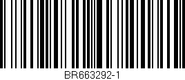 Código de barras (EAN, GTIN, SKU, ISBN): 'BR663292-1'