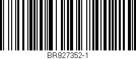 Código de barras (EAN, GTIN, SKU, ISBN): 'BR927352-1'