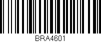 Código de barras (EAN, GTIN, SKU, ISBN): 'BRA4601'