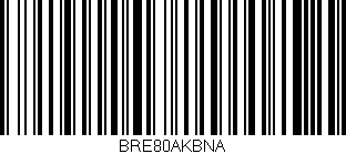 Código de barras (EAN, GTIN, SKU, ISBN): 'BRE80AKBNA'