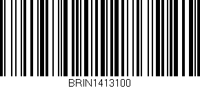 Código de barras (EAN, GTIN, SKU, ISBN): 'BRIN1413100'