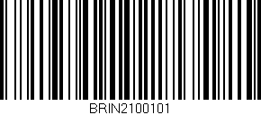 Código de barras (EAN, GTIN, SKU, ISBN): 'BRIN2100101'