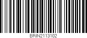 Código de barras (EAN, GTIN, SKU, ISBN): 'BRIN2113102'