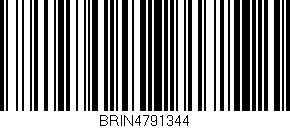 Código de barras (EAN, GTIN, SKU, ISBN): 'BRIN4791344'