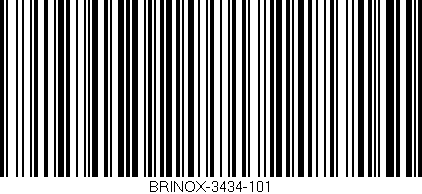 Código de barras (EAN, GTIN, SKU, ISBN): 'BRINOX-3434-101'
