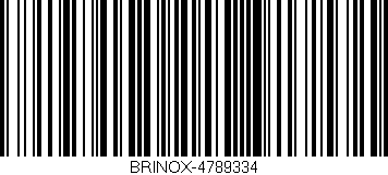 Código de barras (EAN, GTIN, SKU, ISBN): 'BRINOX-4789334'