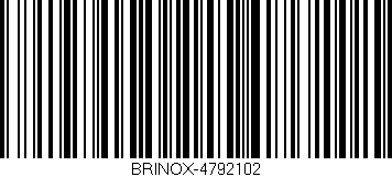 Código de barras (EAN, GTIN, SKU, ISBN): 'BRINOX-4792102'