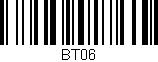 Código de barras (EAN, GTIN, SKU, ISBN): 'BT06'