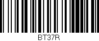 Código de barras (EAN, GTIN, SKU, ISBN): 'BT37R'