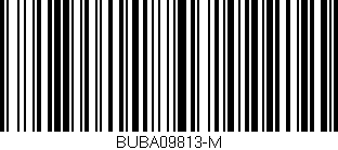 Código de barras (EAN, GTIN, SKU, ISBN): 'BUBA09813-M'