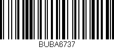 Código de barras (EAN, GTIN, SKU, ISBN): 'BUBA6737'
