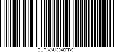 Código de barras (EAN, GTIN, SKU, ISBN): 'BURIXAU3048PR91'