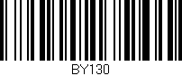 Código de barras (EAN, GTIN, SKU, ISBN): 'BY130'
