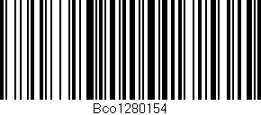 Código de barras (EAN, GTIN, SKU, ISBN): 'Bco1280154'