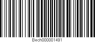 Código de barras (EAN, GTIN, SKU, ISBN): 'Bech000001491'