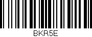 Código de barras (EAN, GTIN, SKU, ISBN): 'Bkr5e'