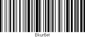 Código de barras (EAN, GTIN, SKU, ISBN): 'Bkur6et'