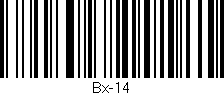 Código de barras (EAN, GTIN, SKU, ISBN): 'Bx-14'
