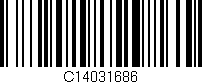 Código de barras (EAN, GTIN, SKU, ISBN): 'C14031686'