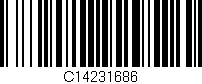 Código de barras (EAN, GTIN, SKU, ISBN): 'C14231686'