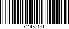Código de barras (EAN, GTIN, SKU, ISBN): 'C1453181'