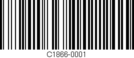 Código de barras (EAN, GTIN, SKU, ISBN): 'C1866-0001'
