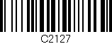 Código de barras (EAN, GTIN, SKU, ISBN): 'C2127'