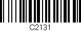 Código de barras (EAN, GTIN, SKU, ISBN): 'C2131'