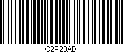 Código de barras (EAN, GTIN, SKU, ISBN): 'C2P23AB'