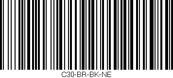 Código de barras (EAN, GTIN, SKU, ISBN): 'C30-BR-BK-NE'