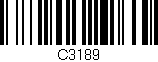 Código de barras (EAN, GTIN, SKU, ISBN): 'C3189'