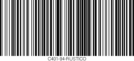 Código de barras (EAN, GTIN, SKU, ISBN): 'C401-94-RUSTICO'