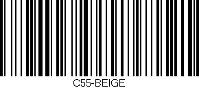 Código de barras (EAN, GTIN, SKU, ISBN): 'C55-BEIGE'