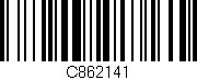 Código de barras (EAN, GTIN, SKU, ISBN): 'C862141'