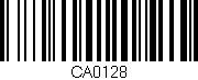 Código de barras (EAN, GTIN, SKU, ISBN): 'CA0128'
