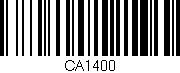 Código de barras (EAN, GTIN, SKU, ISBN): 'CA1400'